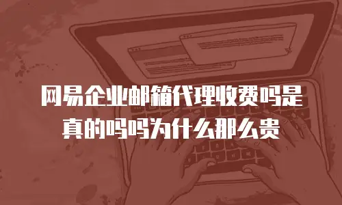 网易企业邮箱代理收费吗是真的吗吗为什么那么贵