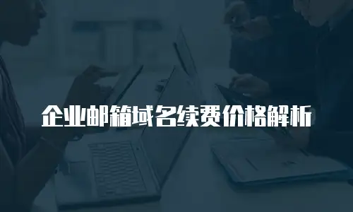 企业邮箱域名续费价格解析