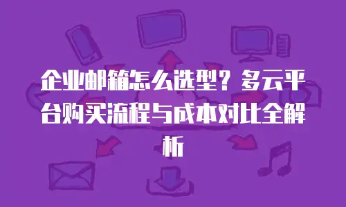 企业邮箱怎么选型？多云平台购买流程与成本对比全解析