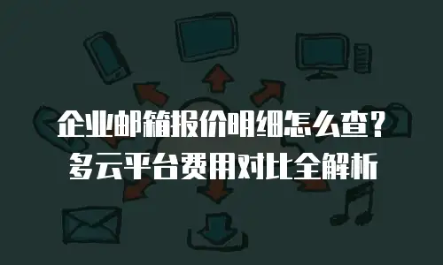 企业邮箱报价明细怎么查？多云平台费用对比全解析