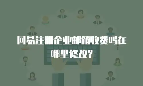 网易注册企业邮箱收费吗在哪里修改？