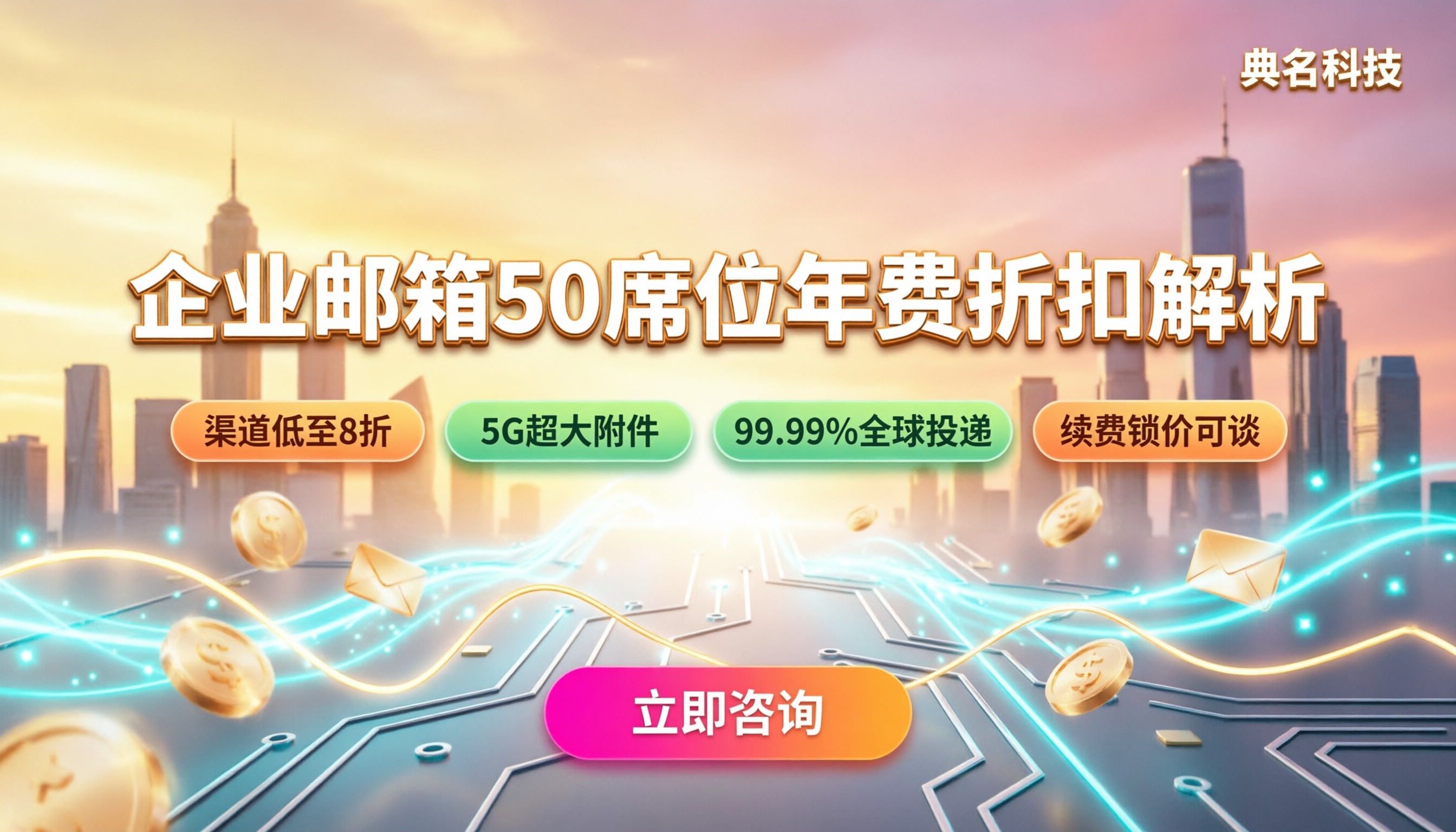 阿里云企业邮箱50用户一年费用：渠道对比与折扣解析