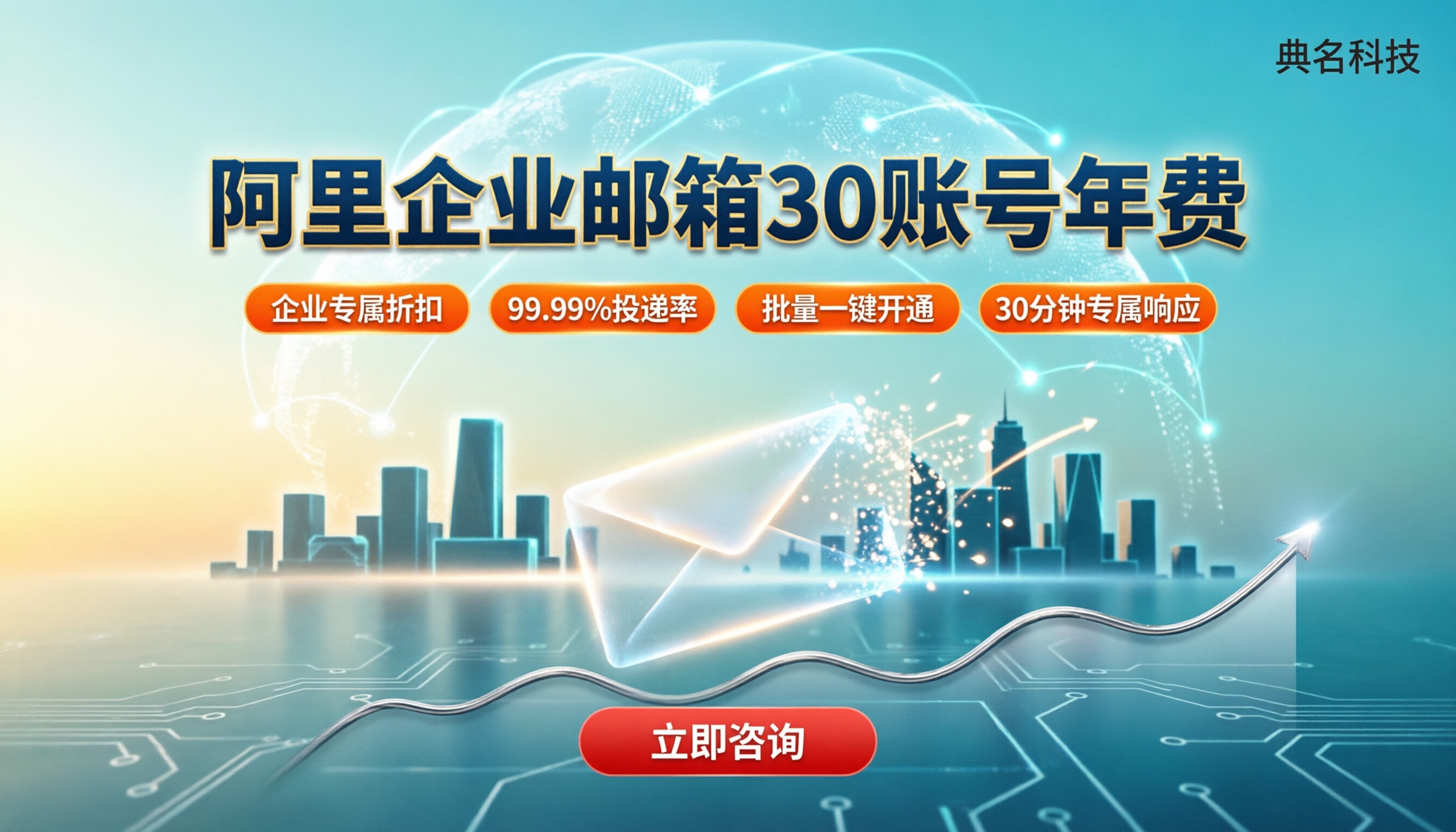 阿里企业邮箱30账号年费：最新价格与折扣怎么选