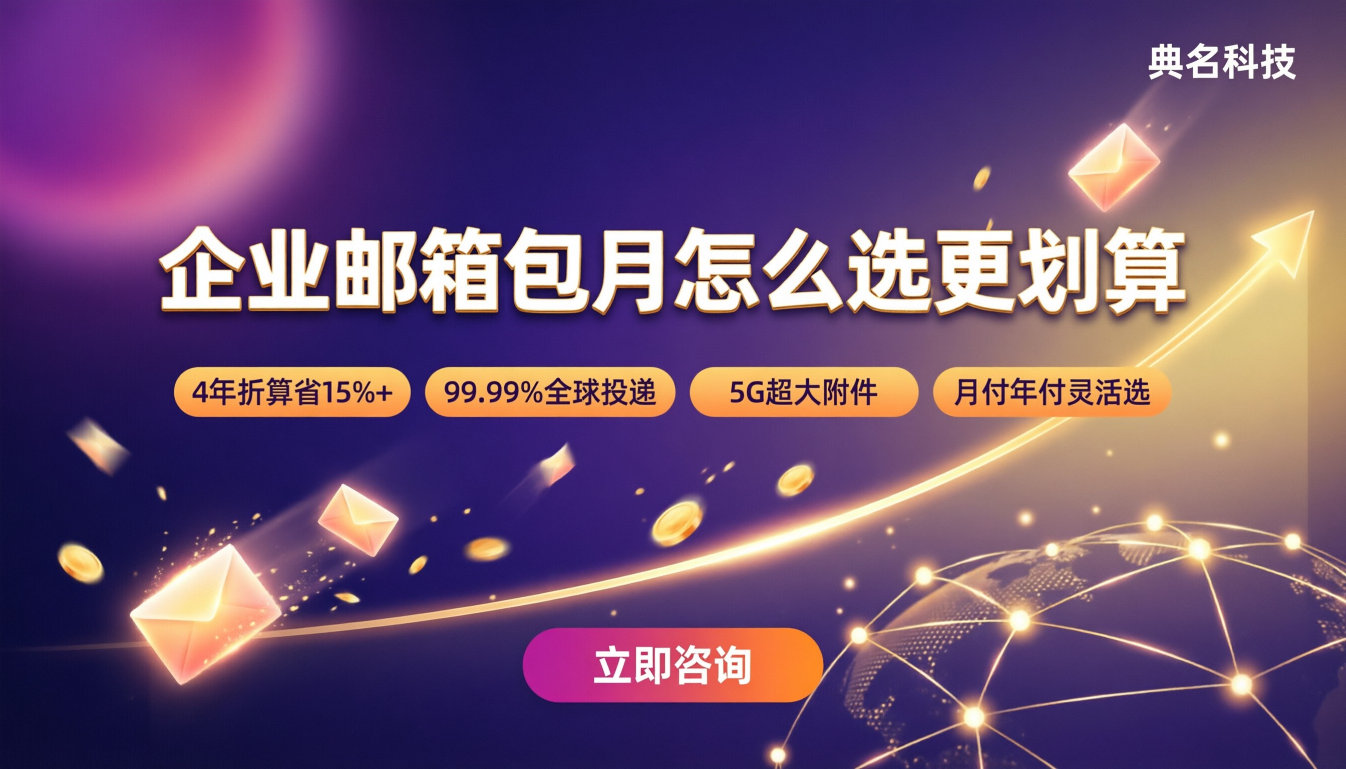 企业邮箱包月价格:怎么选更划算?