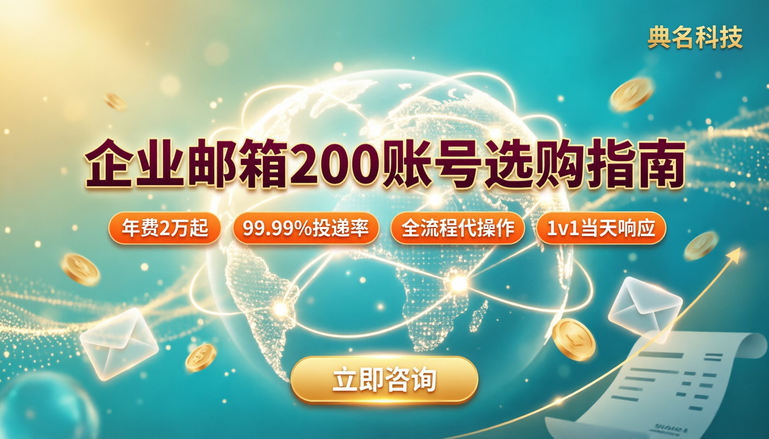 阿里云企业邮箱200账号价格：渠道对比怎么选？