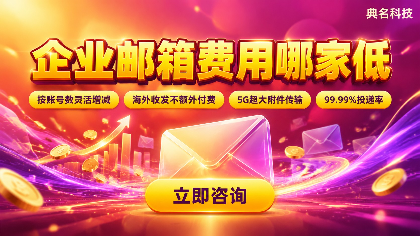 企业邮箱费用价格明细:账号数与套餐选择
